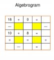 Algebrogram 2