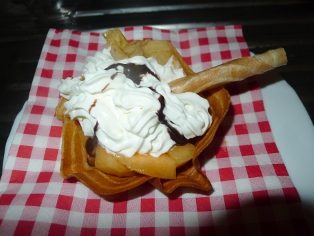 banánový košíček