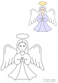 maľovanie anjela