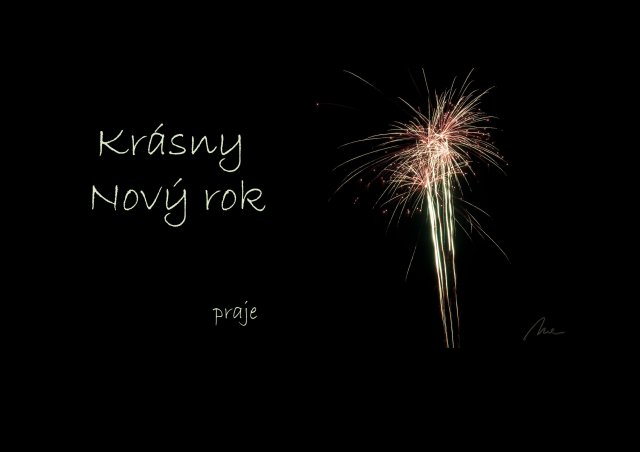 Novoročný pozdrav