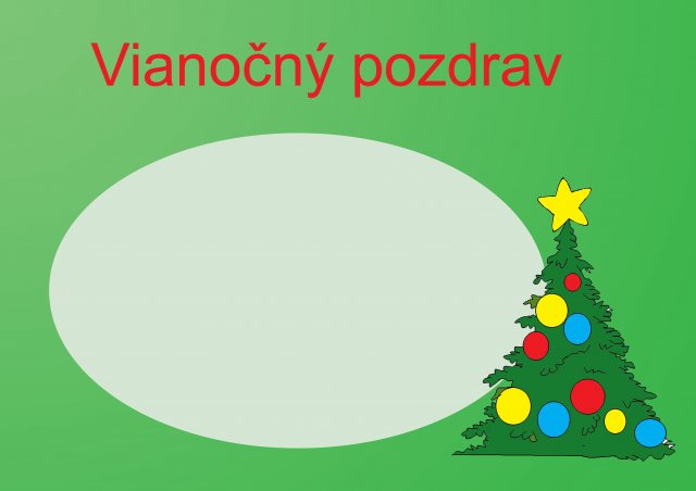 Vianočná pohľadnica